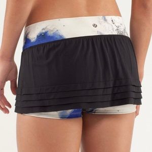Lululemon Breath Of Fire Skirt Milky Way Size 4